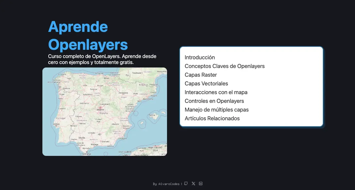 Aprende Openlayers