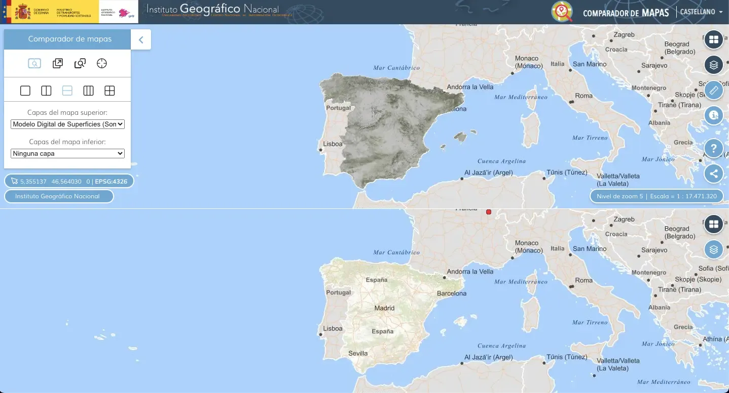 Comparador de Mapas